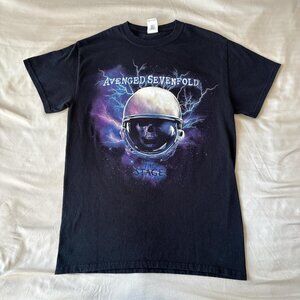 Avenged Sevenfold 2017 "The Stage" Tour Black Band Tee.